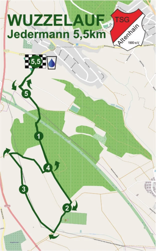 5,5 Km